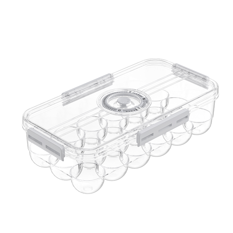 Stohovateľné 18-počítačové skladovanie vajec s vekom Time Tracker 