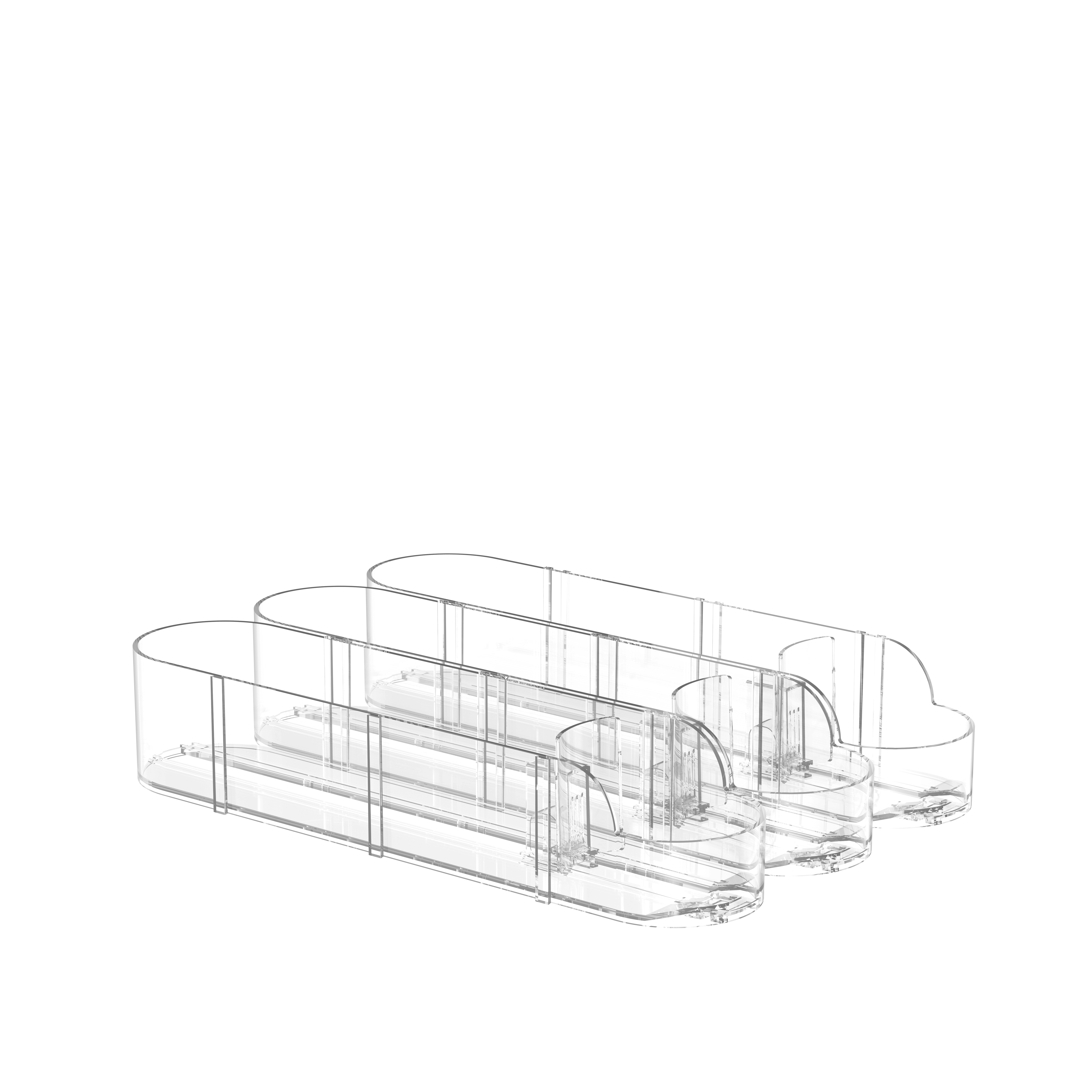 Self -tlačiaci organizátor nápojov v chladničke